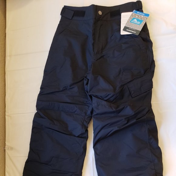 Columbia Boys' Kids Ice Slope II Pant, Black,Small